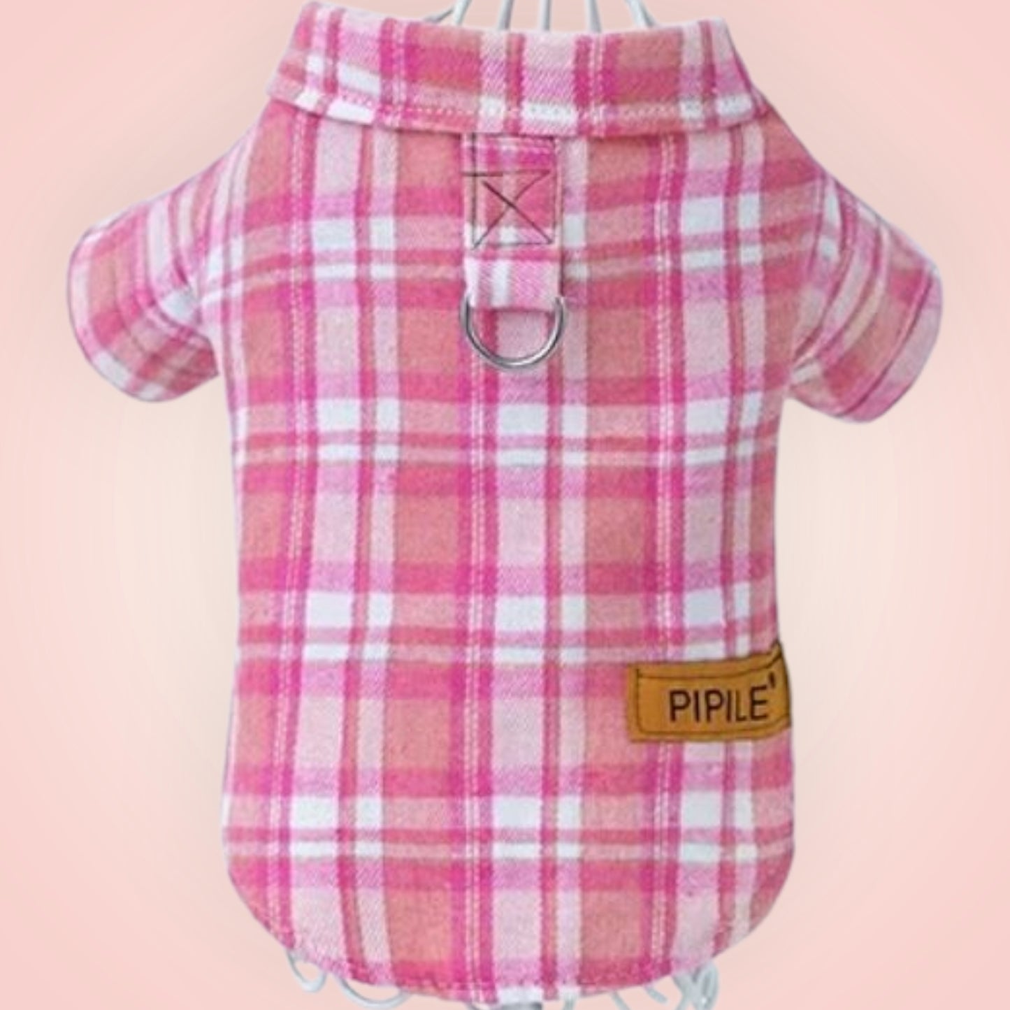 Pink Plaid Shirt