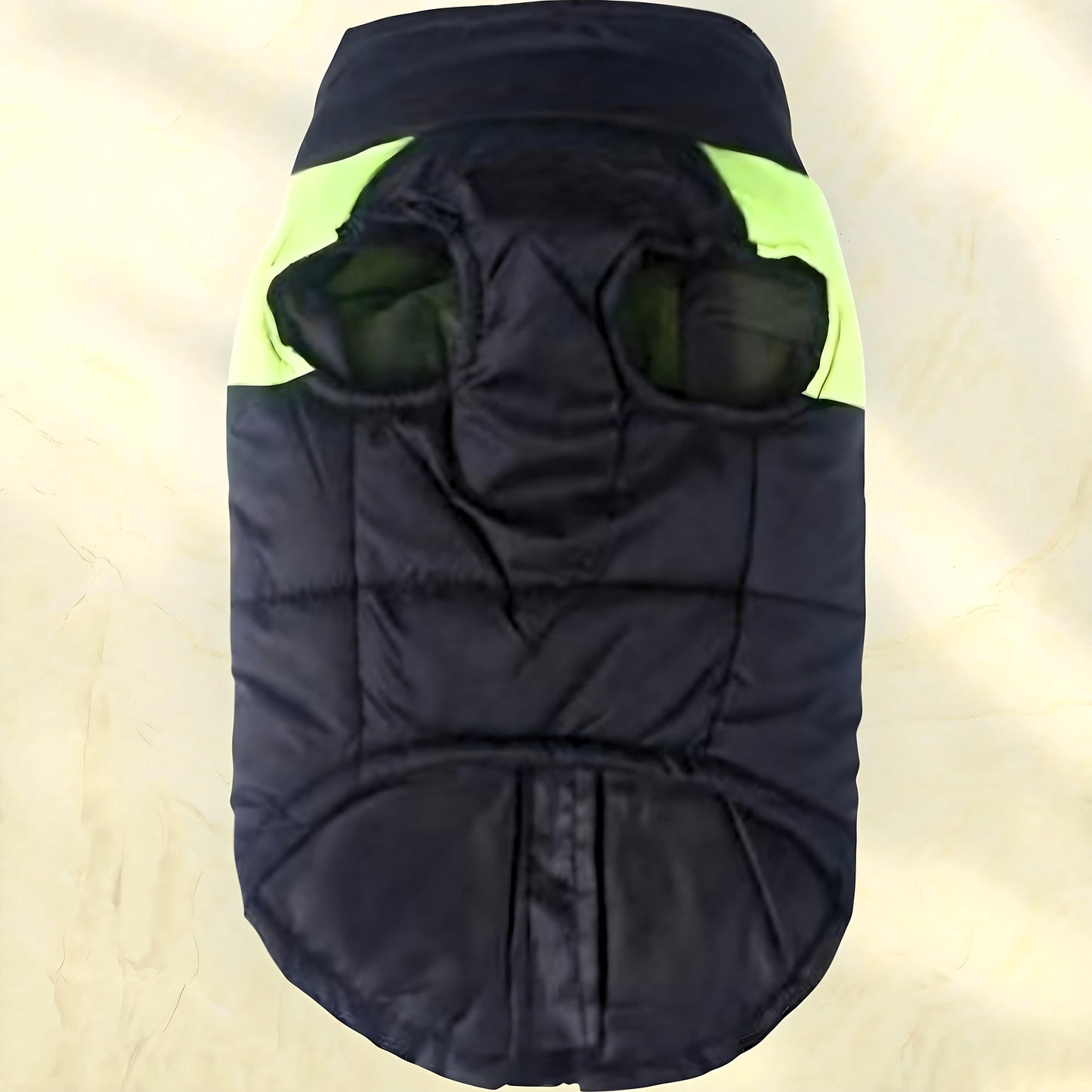 Neon Yellow Puffer Jacket